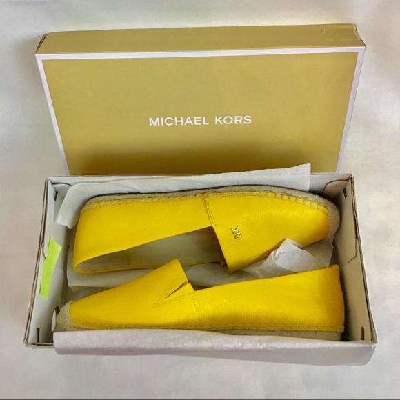 michael kors shoes yellow